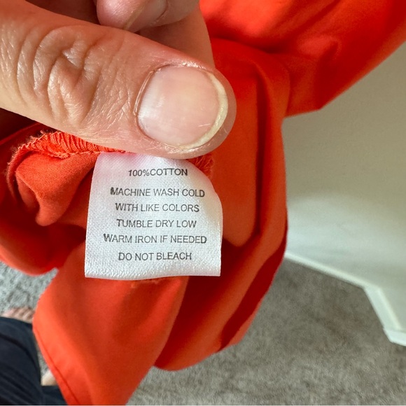 Indigo rose orange maxi dress - Picture 7 of 10